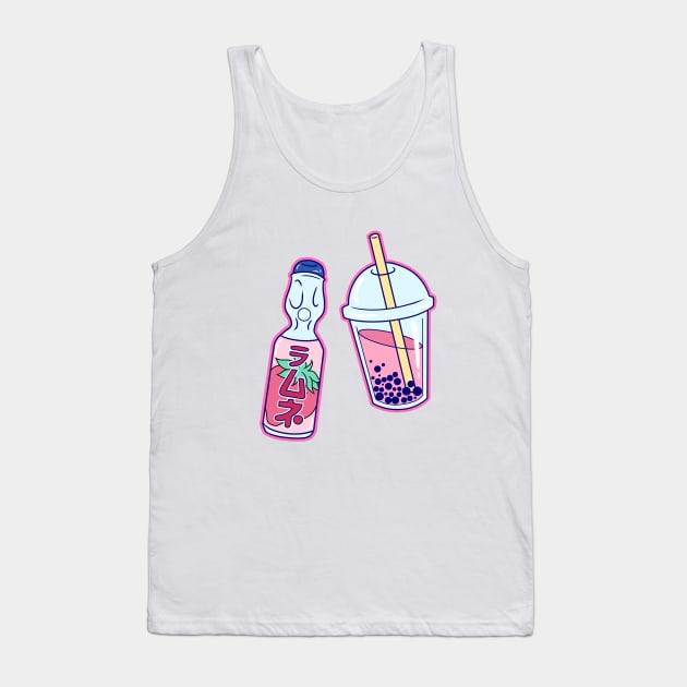 Thirsty Tank Top by Mikesgarbageart